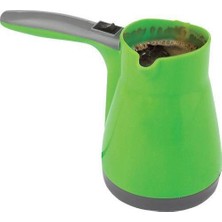 Cvs DN-1900 Elektrikli Kahve Makinesi 4 Fincan Kapasitesi Yeşil Ergonomik Tasarım