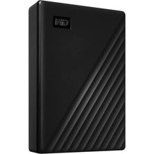 Verto Wd WDBR9S0060BBK-WESN Mypassport 6tb 2,5&amp;quot;  Usb3.2, Taşınabilir, Harici Hdd, Siyah,  (Türkiye Distribütörü Garantili)