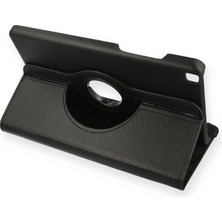 Freedom Storee Samsung Galaxy T290 Tab A 8 Kılıf 360 Tablet Deri Kılıf - Siyah