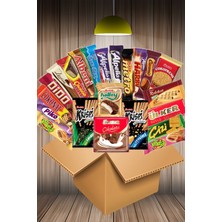 Ülker 10 g Efsane Atıştırmalık Paketi No:22 Parça Tohumlu Kalem Hediyeli Çikolata Lezzetleri