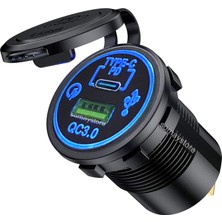 Goldsea Marin Tekne Pano Tip USB 3.0 + Type-C Soketi 12-24V