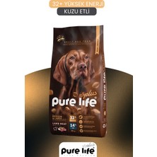 Pure Life Plus 32+ Kuzu Etli Yetişkin Köpek Maması 15 kg