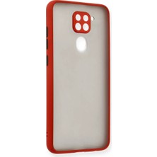 Verto Newface Xiaomi Redmi Note 9 Kılıf Montreal Silikon Kapak - Kırmızı