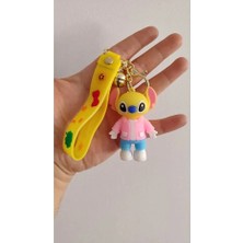 Famemus Accessory Stitch Silikon Anahtarlık Büyük Boy Çanta Aksesuar