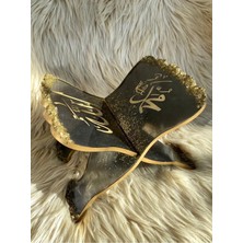 LMS Gift Kur’an-Kerim Rahlesi Siyah Epoksi Kitap Okuma Standı Yasin Şerif Boy