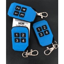 Lucciola Wicom Um-58 Kopyalanabilir 4 Kanallı Otomatik Bariyer,kepenk Akıllı Kumanda(3 ADET)