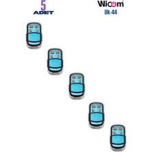 Lucciola Wicom Uk-44 Akıllı Kodlanabilir Otopark Bariyer Garaj Kepenk Kumandası 433MHZ (5 Adet )