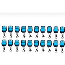 Lucciola Wicom Uk-44 Akıllı Kodlanabilir Otopark Bariyer Garaj Kepenk Kumandası 433 Mhz (20 Adet)