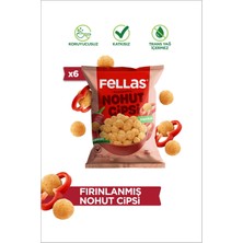 Fellas Nohut Cipsi - Paprika (50 G) x 6 Adet