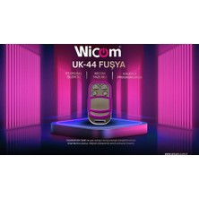 Lucciola Wicom Pembe Renkli Uk-44 Akıllı Kodlanabilir Kumanda (Otomatik Kapı Motoru,kepenk,bariyer,panjur)