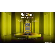 Lucciola Wicom Sarı Renkli Uk-44 Akıllı Kodlanabilir Kumanda (Otomatik Kapı Motoru,kepenk,bariyer,panjur)