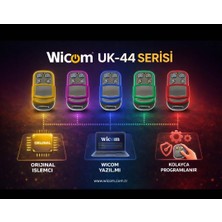 Lucciola Wicom Uk-44 Akıllı Kodlanabilir Kumanda (Otomatik Kapı Motoru,bariyer,kepenk,panjur)