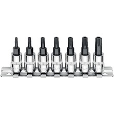 Ceta Form C08S-RTR7 7 Parça 1/4” Delikli TORX Uçlu Lokma Takımı