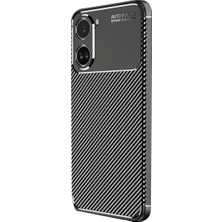 Beei  Po X7 Pro Kılıf Auto Fus Karbon Kapak - Siyah