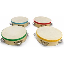 Akıllı Durak Ahşap Tef Müzik Aleti