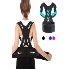 Manyetik Ortopedik Dik Duruş Korsesi, Bel ve Omuz Destekli