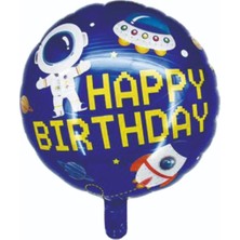 Party Express 18" Uzay Temalı Folyo Balon