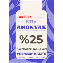 WD Türk Amonyak 5 Lt %25 Konsantrasyon