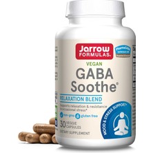 Jarrow Formulas Ga.ba Soothe - 30 Veggie Capsules - Relaxation And Occasional Stress
