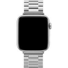 Verto Newface Apple Watch 42MM Metal Baklalı Kordon - Gümüş