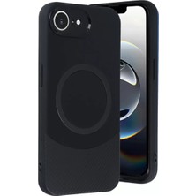 Verto Newface Apple iPhone 16E Kılıf Maya Karbon Kapak - Siyah