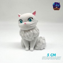 Neptune3D Beyaz Kedi Lily Figürü (Kiki's Delivery Service)