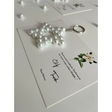 LMS Gift Yıldız Anahtarlık 50 Adet El Emeği Hediyelik Nikah Nişan Söz Mevlid İçin Özel