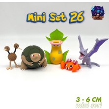 Neptune3D Pokemon Mini Figür Seti 26 (Doduo, Golem, Victreebel, Paras, Aerodactyl)