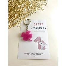 LMS Gift 25 Adet Kartlı Anahtarlık 1 Yaş Doğum Günü Hediyelik