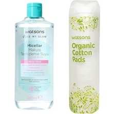 Watsons Micellar Makyaj Temizleme Suyu 400 ml Tüm Cilt Tipleri İçin Arındırıcı Etki Sağlar