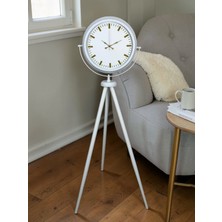 Akıllı Durak Aura Beyaz Tripod Ayaklı Saat