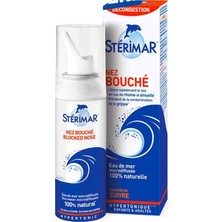 Sterimar Hipertonik Deniz Suyu Burun Spreyi 50ml Bebekler İçin Doğal Nemlendirici
