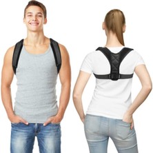 Dik Duruş Için Ortopedik Bel ve Sırt Destek Korsesi, Rahat Kullanım