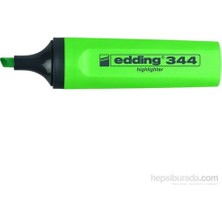 Edding Fosforlu Kalem E-344 Yeşil 2-5 mm Çizgi Kalınlığı ile Kalıcı İşaretleme İçin