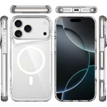 iPhone 17 Pro Max Kılıf  Magsafe Şarj Özellikli  Airbag Korumalı Magsafe Kapak