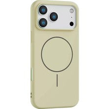 Verto Joko Apple iPhone 17 Pro Max Jully Magsafe Kapak - Bej