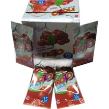 Nazo Vişne Aromalı İçecek Tozu 9 gr x 24'lü Soğuk İçecek Hazırlamak İçin Uygun