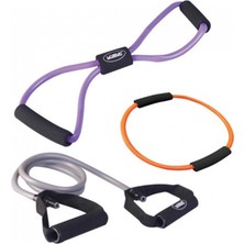 PremiumPort Sağlam ve Dayanıklı Spor Lastik Seti, Egzersizlerinizi Destekler