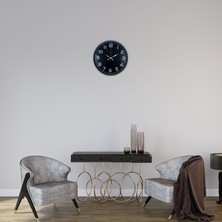 Akıllı Durak Gri Zarafet 36 cm Duvar Saat