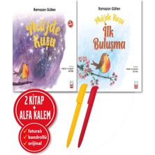 Kırmızı Kedi Yayınevi Alfa Kalem+Müjde Kuşu+Müjde Kuşu - Ilk Buluşma(Ramazan Gülten) 2 Kitap / Hikayeler