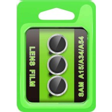 Freedom Storee Samsung Galaxy A15 4g Raze Metal Kamera Lens - Gümüş