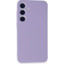 Derin Stok Galaxy A35 5g Kılıf Nano Içi Kadife Silikon - Lila