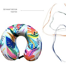 Yumuşak ve Destekleyici Hafızalı Seyahat Yastığı, Konforlu Uyku