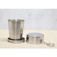 Cm Store Katlanabilir Tekli Paslanmaz Çelik Shot Bardak 7 cm