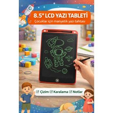Eneci 8.5" Manyetik Yazı Tahtası Eğitici Öğretici Yazı Tableti Renksiz