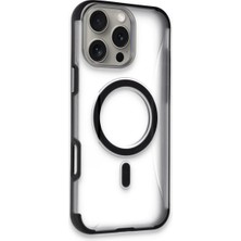 Kordify Apple iPhone 16 Pro Max Uyumlu Hilton Magsafe Kapak | Darbe Emici, Kamera Korumalı, Ince Tasarım, Manyetik Şarj Destekli Silikon Kılıf