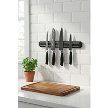 Depa 32 cm Şerit Mıknatıslı Bıçak Tutucu – Mutfak Duvar Askısı, Bıçak Organizeri