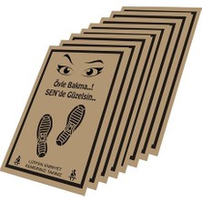 Kraft Araç Araba Oto Paspas Kağıdı Baskılı 35X50 500 Adet