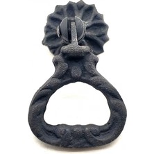 Freedom Storee Antika Tarz Dekoratif Pirinç Kalp Sarkaç Mobilya Kulbu - 25 Mm, Oksit