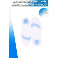 Unisex Tam Boy Silikon Tabanlık Seti, 40-41 Numara, Rahat ve Dayanıklı